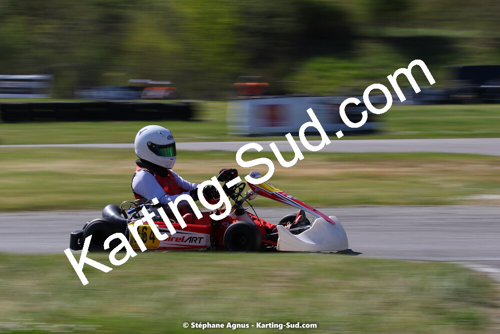 16 & 17/04/2022 : 3ème manche du Championnat du Sud 2022 au circuit d’Aigues-Vives (photos Stéphane Agnus) 2022 — karting