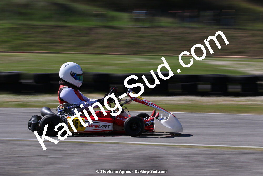 16 & 17/04/2022 : 3ème manche du Championnat du Sud 2022 au circuit d’Aigues-Vives (photos Stéphane Agnus) 2022 — karting