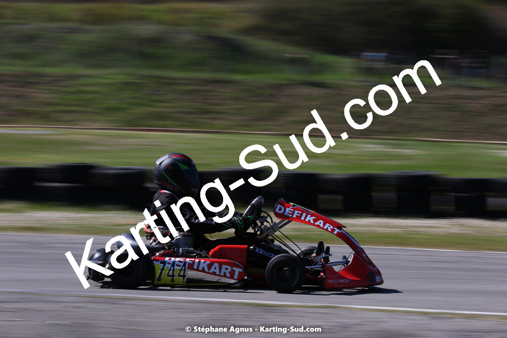 16 & 17/04/2022 : 3ème manche du Championnat du Sud 2022 au circuit d’Aigues-Vives (photos Stéphane Agnus) 2022 — karting