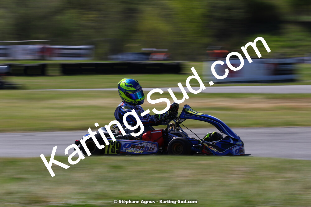 16 & 17/04/2022 : 3ème manche du Championnat du Sud 2022 au circuit d’Aigues-Vives (photos Stéphane Agnus) 2022 — karting
