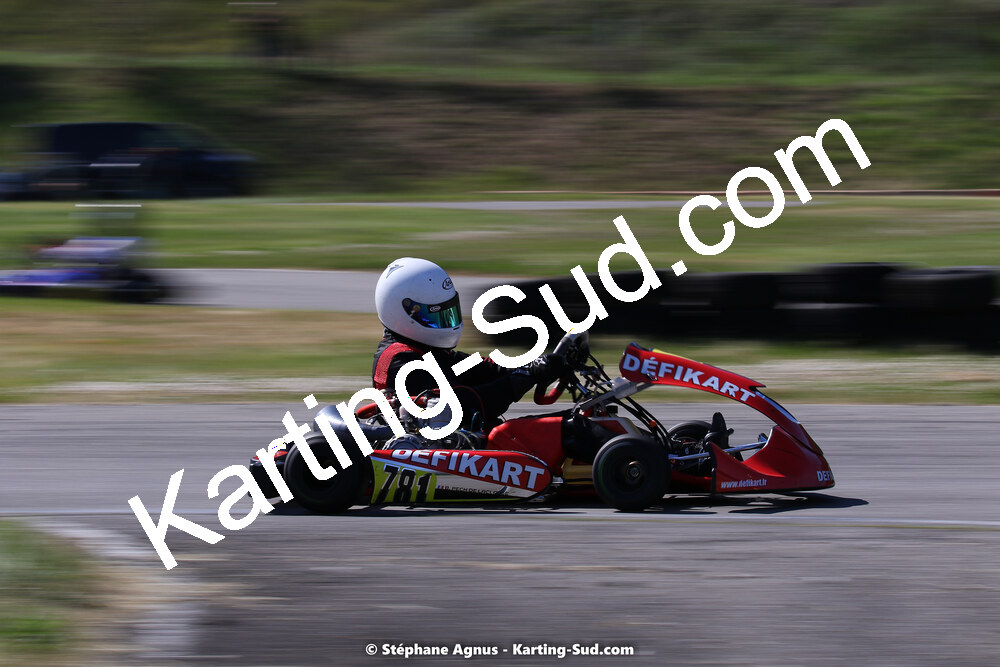 16 & 17/04/2022 : 3ème manche du Championnat du Sud 2022 au circuit d’Aigues-Vives (photos Stéphane Agnus) 2022 — karting