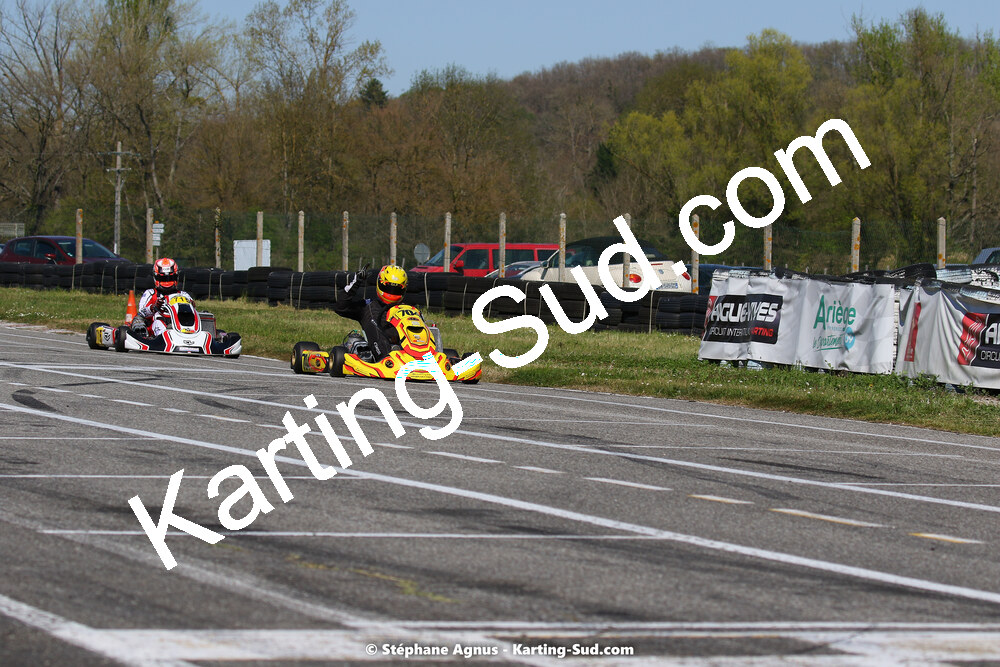 16 & 17/04/2022 : 3ème manche du Championnat du Sud 2022 au circuit d’Aigues-Vives (photos Stéphane Agnus) 2022 — karting