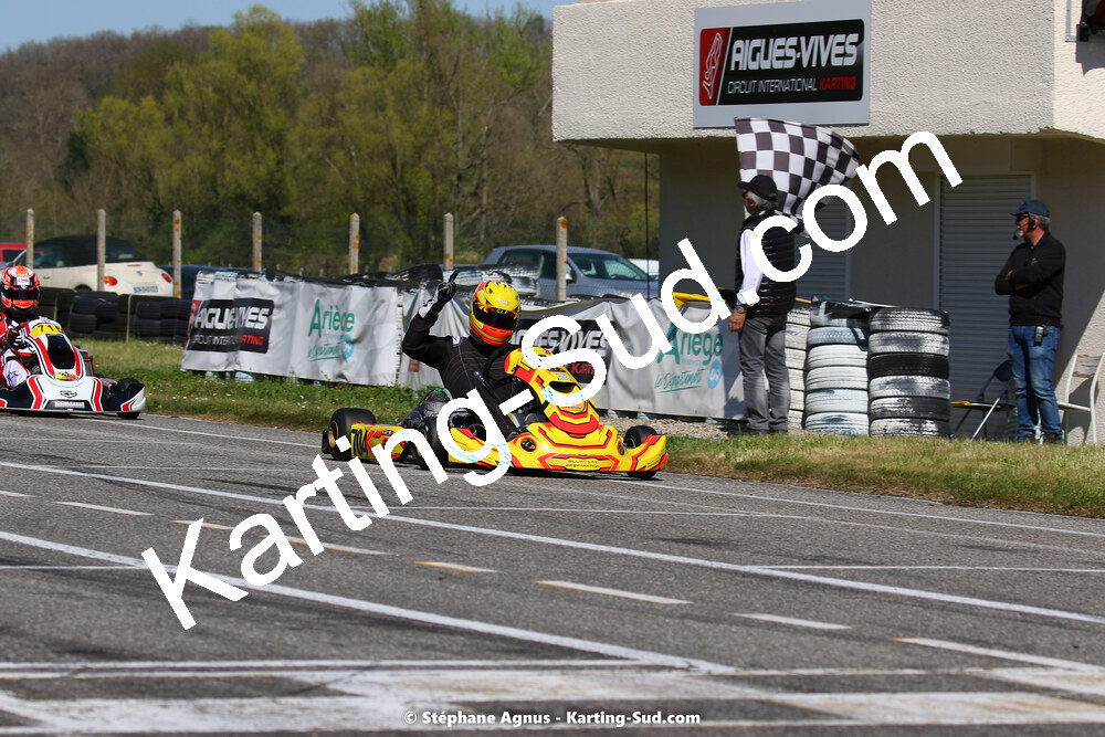 16 & 17/04/2022 : 3ème manche du Championnat du Sud 2022 au circuit d’Aigues-Vives (photos Stéphane Agnus) 2022 — karting