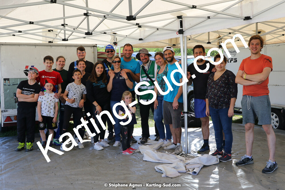 16 & 17/04/2022 : 3ème manche du Championnat du Sud 2022 au circuit d’Aigues-Vives (photos Stéphane Agnus) 2022 — karting