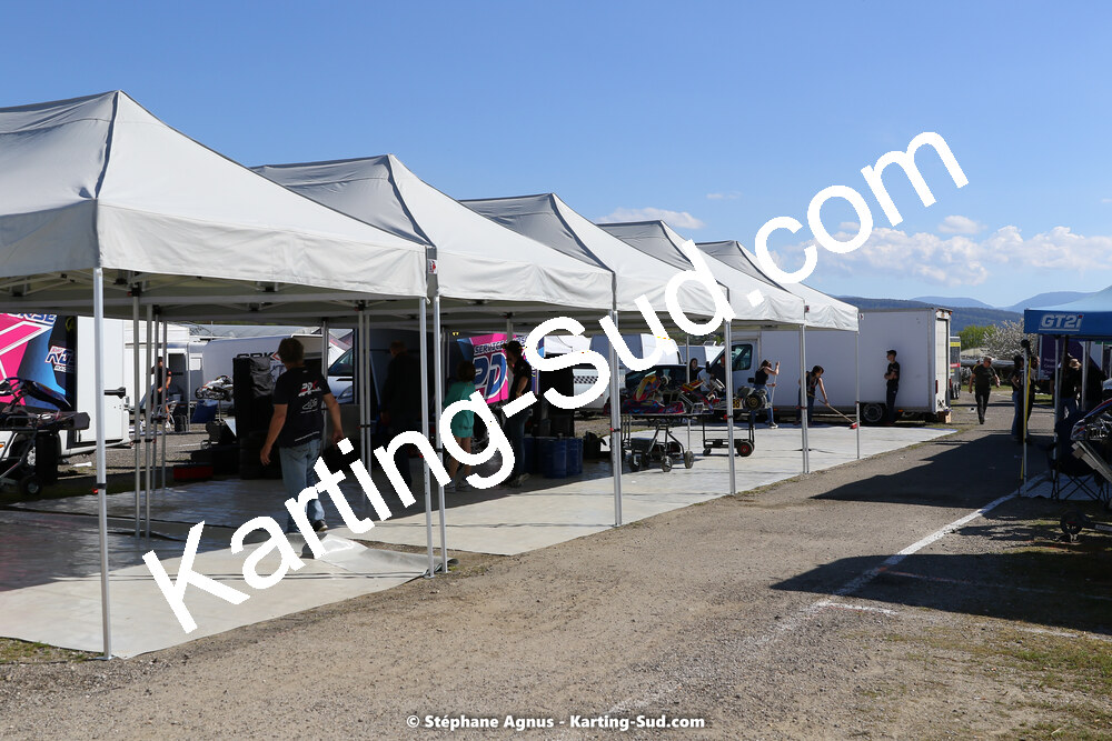 16 & 17/04/2022 : 3ème manche du Championnat du Sud 2022 au circuit d’Aigues-Vives (photos Stéphane Agnus) 2022 — karting