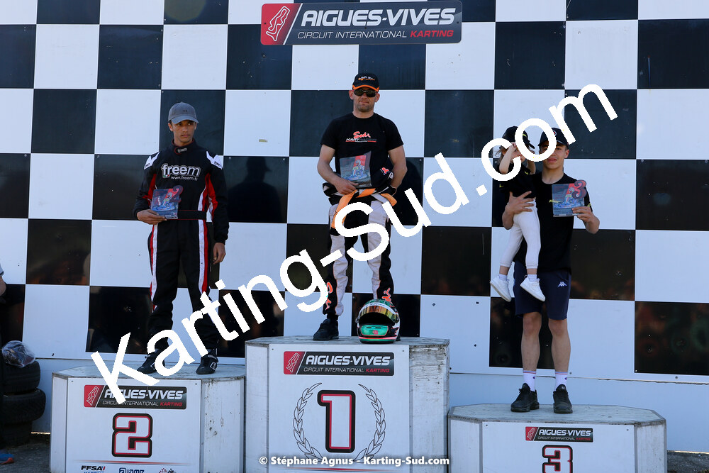 16 & 17/04/2022 : 3ème manche du Championnat du Sud 2022 au circuit d’Aigues-Vives (photos Stéphane Agnus) 2022 — karting