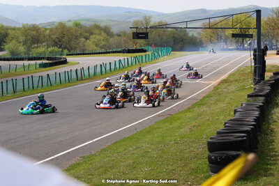 30/04 & 01/05/2022 : 4ème manche du Championnat du Sud 2022 au circuit Karting Plus de Belmont sur Rance (photos Stéphane Agnus) 2022 — karting
