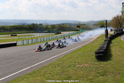 30/04 & 01/05/2022 : 4ème manche du Championnat du Sud 2022 au circuit Karting Plus de Belmont sur Rance (photos Stéphane Agnus) 2022 — karting