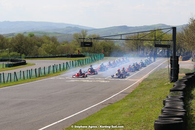 30/04 & 01/05/2022 : 4ème manche du Championnat du Sud 2022 au circuit Karting Plus de Belmont sur Rance (photos Stéphane Agnus) 2022 — karting
