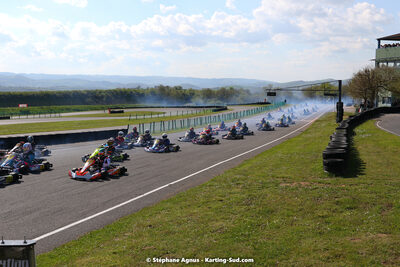 30/04 & 01/05/2022 : 4ème manche du Championnat du Sud 2022 au circuit Karting Plus de Belmont sur Rance (photos Stéphane Agnus) 2022 — karting