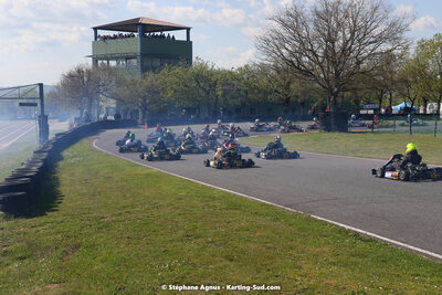 30/04 & 01/05/2022 : 4ème manche du Championnat du Sud 2022 au circuit Karting Plus de Belmont sur Rance (photos Stéphane Agnus) 2022 — karting