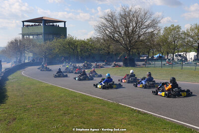 30/04 & 01/05/2022 : 4ème manche du Championnat du Sud 2022 au circuit Karting Plus de Belmont sur Rance (photos Stéphane Agnus) 2022 — karting