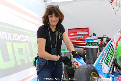 Sandrine SUAU — 30/04 & 01/05/2022 : 4ème manche du Championnat du Sud 2022 au circuit Karting Plus de Belmont sur Rance (photos Stéphane Agnus) 2022 — karting