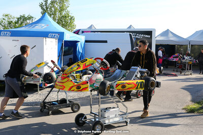 30/04 & 01/05/2022 : 4ème manche du Championnat du Sud 2022 au circuit Karting Plus de Belmont sur Rance (photos Stéphane Agnus) 2022 — karting