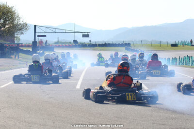 30/04 & 01/05/2022 : 4ème manche du Championnat du Sud 2022 au circuit Karting Plus de Belmont sur Rance (photos Stéphane Agnus) 2022 — karting