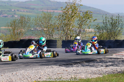 30/04 & 01/05/2022 : 4ème manche du Championnat du Sud 2022 au circuit Karting Plus de Belmont sur Rance (photos Stéphane Agnus) 2022 — karting