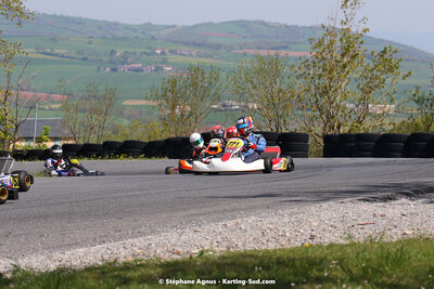 30/04 & 01/05/2022 : 4ème manche du Championnat du Sud 2022 au circuit Karting Plus de Belmont sur Rance (photos Stéphane Agnus) 2022 — karting