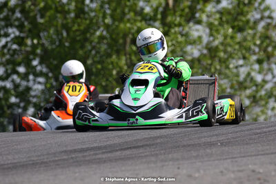 Yannick LECLERC — 30/04 & 01/05/2022 : 4ème manche du Championnat du Sud 2022 au circuit Karting Plus de Belmont sur Rance (photos Stéphane Agnus) 2022 — karting