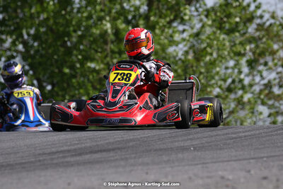 Enzo LACREUSE — 30/04 & 01/05/2022 : 4ème manche du Championnat du Sud 2022 au circuit Karting Plus de Belmont sur Rance (photos Stéphane Agnus) 2022 — karting