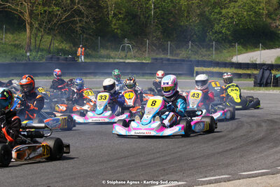 30/04 & 01/05/2022 : 4ème manche du Championnat du Sud 2022 au circuit Karting Plus de Belmont sur Rance (photos Stéphane Agnus) 2022 — karting
