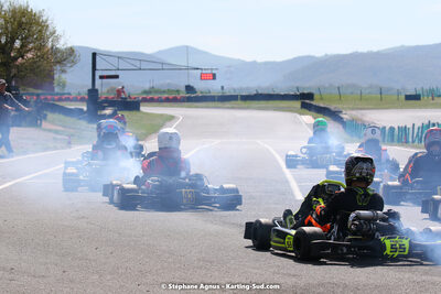 30/04 & 01/05/2022 : 4ème manche du Championnat du Sud 2022 au circuit Karting Plus de Belmont sur Rance (photos Stéphane Agnus) 2022 — karting