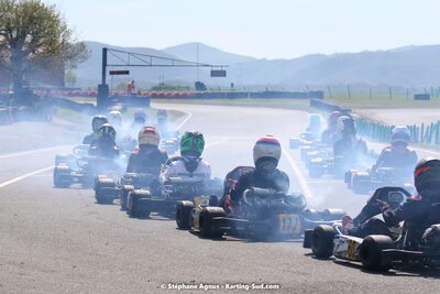 30/04 & 01/05/2022 : 4ème manche du Championnat du Sud 2022 au circuit Karting Plus de Belmont sur Rance (photos Stéphane Agnus) 2022 — karting