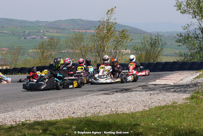 30/04 & 01/05/2022 : 4ème manche du Championnat du Sud 2022 au circuit Karting Plus de Belmont sur Rance (photos Stéphane Agnus) 2022 — karting