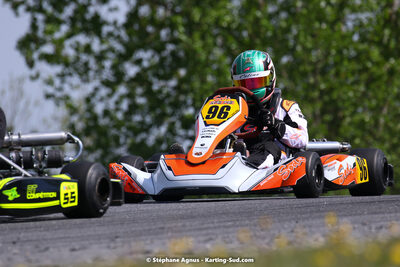 Garry FORTIER — 30/04 & 01/05/2022 : 4ème manche du Championnat du Sud 2022 au circuit Karting Plus de Belmont sur Rance (photos Stéphane Agnus) 2022 — karting