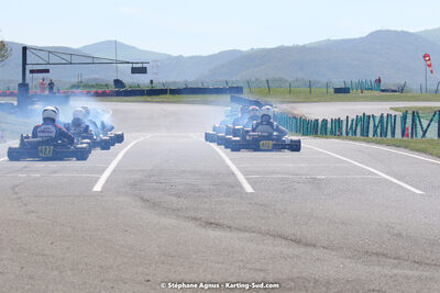 30/04 & 01/05/2022 : 4ème manche du Championnat du Sud 2022 au circuit Karting Plus de Belmont sur Rance (photos Stéphane Agnus) 2022 — karting