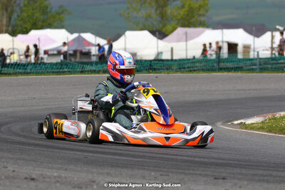 Gaspar SIMON — 30/04 & 01/05/2022 : 4ème manche du Championnat du Sud 2022 au circuit Karting Plus de Belmont sur Rance (photos Stéphane Agnus) 2022 — karting