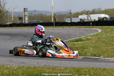 Gaspar SIMON — 30/04 & 01/05/2022 : 4ème manche du Championnat du Sud 2022 au circuit Karting Plus de Belmont sur Rance (photos Stéphane Agnus) 2022 — karting