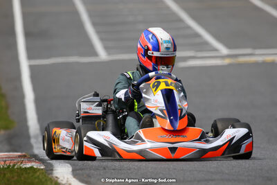 Gaspar SIMON — 30/04 & 01/05/2022 : 4ème manche du Championnat du Sud 2022 au circuit Karting Plus de Belmont sur Rance (photos Stéphane Agnus) 2022 — karting
