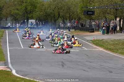 30/04 & 01/05/2022 : 4ème manche du Championnat du Sud 2022 au circuit Karting Plus de Belmont sur Rance (photos Stéphane Agnus) 2022 — karting