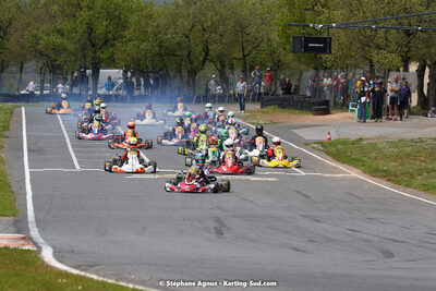 30/04 & 01/05/2022 : 4ème manche du Championnat du Sud 2022 au circuit Karting Plus de Belmont sur Rance (photos Stéphane Agnus) 2022 — karting