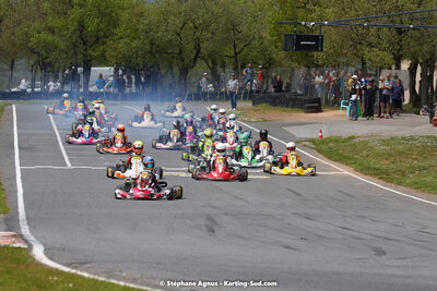 30/04 & 01/05/2022 : 4ème manche du Championnat du Sud 2022 au circuit Karting Plus de Belmont sur Rance (photos Stéphane Agnus) 2022 — karting