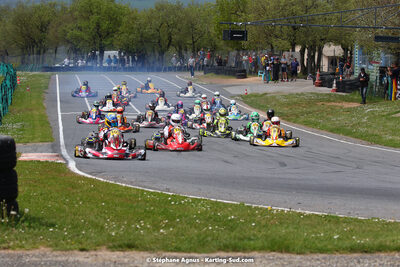 30/04 & 01/05/2022 : 4ème manche du Championnat du Sud 2022 au circuit Karting Plus de Belmont sur Rance (photos Stéphane Agnus) 2022 — karting