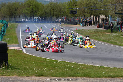30/04 & 01/05/2022 : 4ème manche du Championnat du Sud 2022 au circuit Karting Plus de Belmont sur Rance (photos Stéphane Agnus) 2022 — karting
