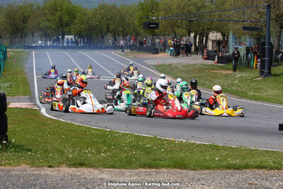30/04 & 01/05/2022 : 4ème manche du Championnat du Sud 2022 au circuit Karting Plus de Belmont sur Rance (photos Stéphane Agnus) 2022 — karting
