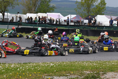 30/04 & 01/05/2022 : 4ème manche du Championnat du Sud 2022 au circuit Karting Plus de Belmont sur Rance (photos Stéphane Agnus) 2022 — karting