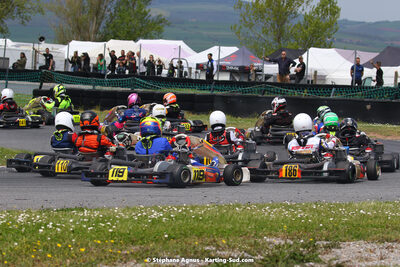30/04 & 01/05/2022 : 4ème manche du Championnat du Sud 2022 au circuit Karting Plus de Belmont sur Rance (photos Stéphane Agnus) 2022 — karting