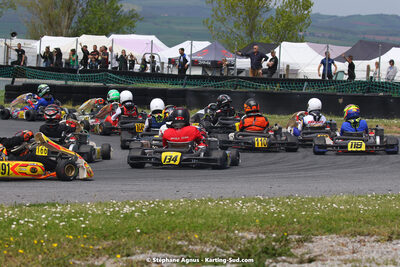 30/04 & 01/05/2022 : 4ème manche du Championnat du Sud 2022 au circuit Karting Plus de Belmont sur Rance (photos Stéphane Agnus) 2022 — karting