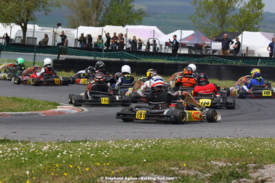 30/04 & 01/05/2022 : 4ème manche du Championnat du Sud 2022 au circuit Karting Plus de Belmont sur Rance (photos Stéphane Agnus) 2022 — karting