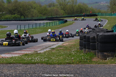 30/04 & 01/05/2022 : 4ème manche du Championnat du Sud 2022 au circuit Karting Plus de Belmont sur Rance (photos Stéphane Agnus) 2022 — karting