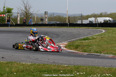Hugo HERROUIN — 30/04 & 01/05/2022 : 4ème manche du Championnat du Sud 2022 au circuit Karting Plus de Belmont sur Rance (photos Stéphane Agnus) 2022 — karting