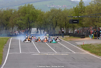 30/04 & 01/05/2022 : 4ème manche du Championnat du Sud 2022 au circuit Karting Plus de Belmont sur Rance (photos Stéphane Agnus) 2022 — karting