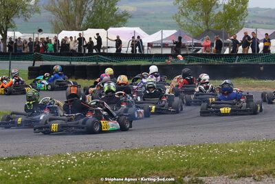30/04 & 01/05/2022 : 4ème manche du Championnat du Sud 2022 au circuit Karting Plus de Belmont sur Rance (photos Stéphane Agnus) 2022 — karting