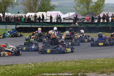 30/04 & 01/05/2022 : 4ème manche du Championnat du Sud 2022 au circuit Karting Plus de Belmont sur Rance (photos Stéphane Agnus) 2022 — karting