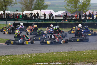 30/04 & 01/05/2022 : 4ème manche du Championnat du Sud 2022 au circuit Karting Plus de Belmont sur Rance (photos Stéphane Agnus) 2022 — karting