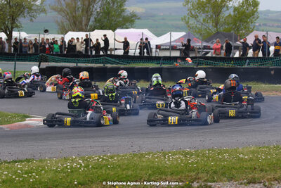 30/04 & 01/05/2022 : 4ème manche du Championnat du Sud 2022 au circuit Karting Plus de Belmont sur Rance (photos Stéphane Agnus) 2022 — karting