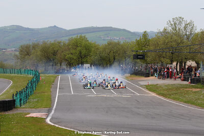 30/04 & 01/05/2022 : 4ème manche du Championnat du Sud 2022 au circuit Karting Plus de Belmont sur Rance (photos Stéphane Agnus) 2022 — karting